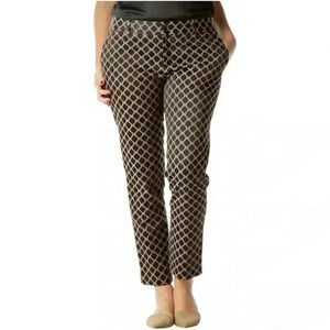 Banana Republic Pant Dark Academia Womens 10 Straight Leg Office Stretch Classic